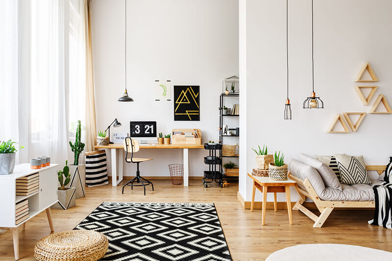 thiết kế căn hộ chung cư phong cách scandinavian