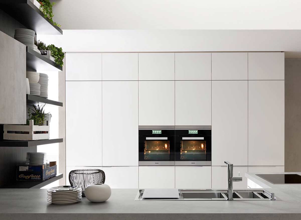 Tủ bếp acrylic bền đẹp cho không gian nhà bếp