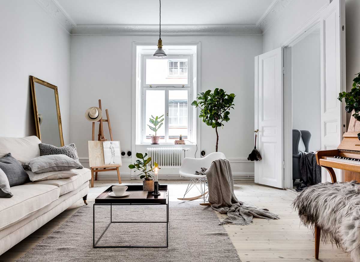 Thiết kế căn hộ phong cách Scandinavia - “cũ” nhưng chưa bao giờ lạc hậu