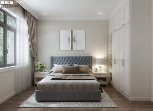 Nội thất biệt thự Đà Lạt-Phòng ngủ khách