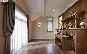 Noi that phong tho biet thu da lat