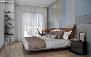 Thiết kế phòng ngủ bé trai căn hộ chung cư Vinhomes Grand Park