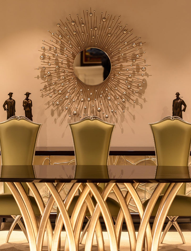 Bàn ghế phong cách art deco