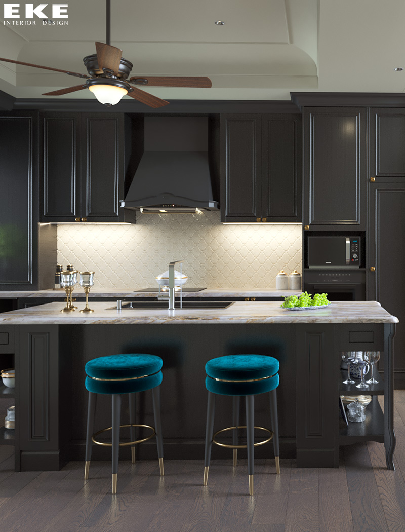 thiet-ke-tu-bep-swancity Dự án biệt thự khu đô thị Swanbay Đại Phước